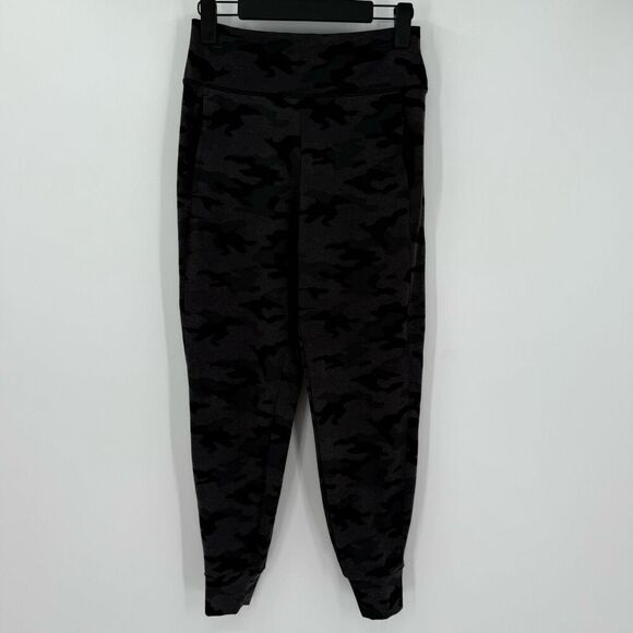 Pink Active Victoria's Secret Camo Jogger Pant High Rise Women Small Grey Black - Picture 1 of 7